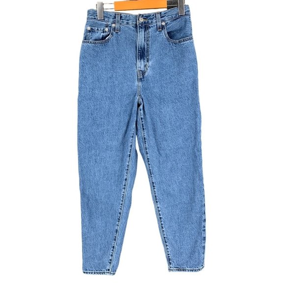Levi's Denim - Levi's Jeans High Loose Taper Womens 28x27 Blue Medium Wash